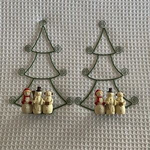 2 (Pair) Cute Christmas Card Holders by Hallmark